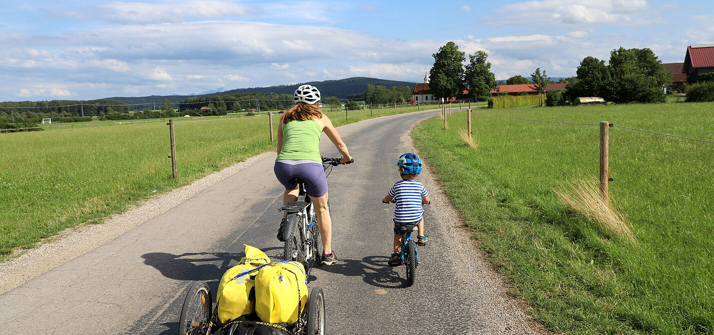 Radtour mit Kind Radtour mit Kind