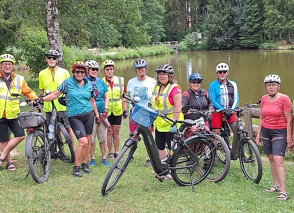 Gruppe am Langer Weiher