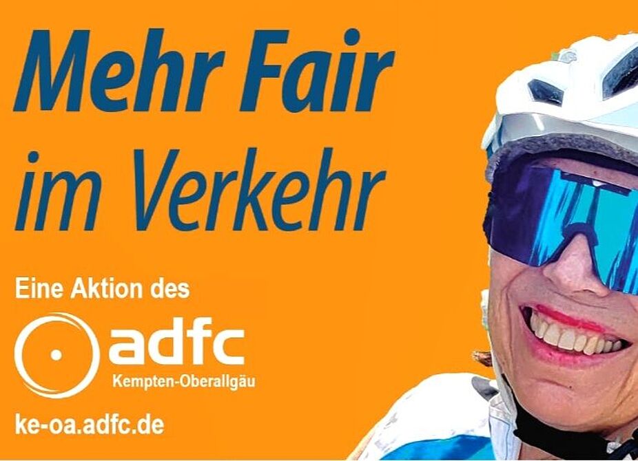 "Mehr Fair im Verkehr": die von Horst Baumann(ADF) initiierte Aktionswoche für eine neue Verkehrskultur in Kempten