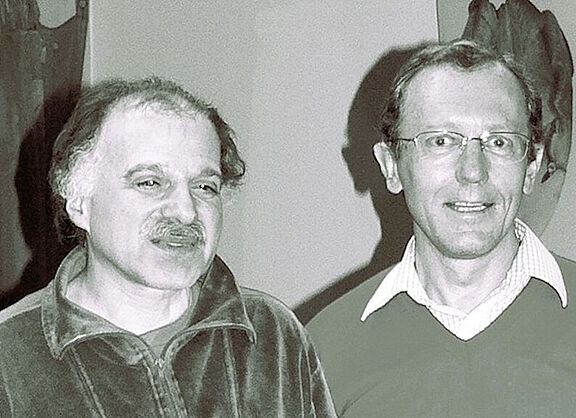 Unser erster Vorsitzender Olaf Radeck mit seinem Nachfolger Herbert Müller